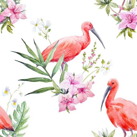 Walllpaper Roll 290X290cm Mural Decoration Kitchen Livingroom Bedroom Wallpaper Material With Print - Flamingo