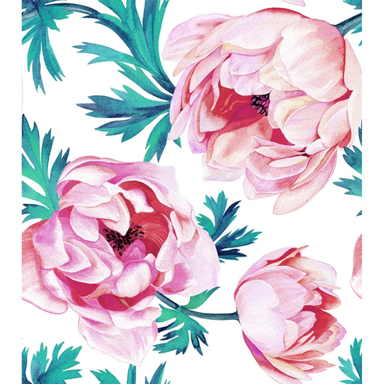 Walllpaper Roll 416X254cm Mural Decoration Wallpaper Material With Print Kitchen Livingroom Bedroom - Poppy Flower Floral S