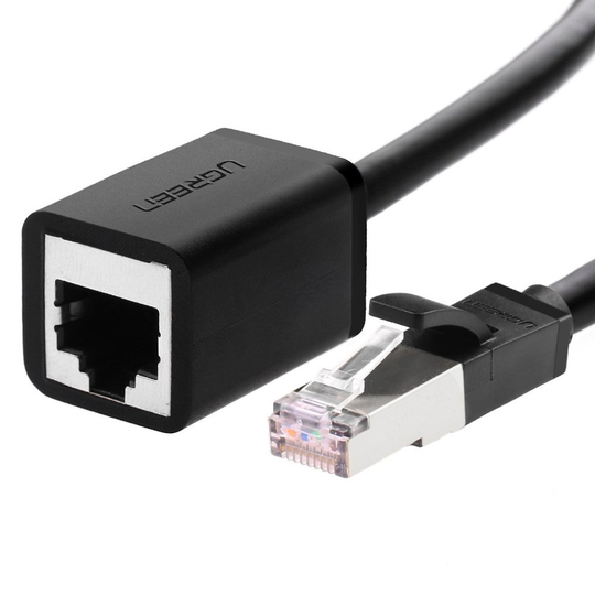 UGREEN Ethernet Extension Cable, 3m Cat6 RJ45 Male to Female Lead