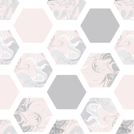 Walllpaper Roll 416X254cm Wallpaper Material With Print Mural Decoration Kitchen Livingroom Bedroom - Geometric Honeycomb Hexagon