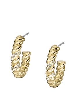 Fossil Womens Hoop Earrings