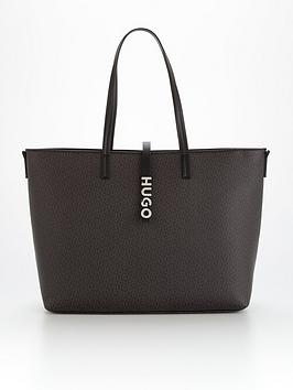 Hugo Mel Logo Shopper - Black