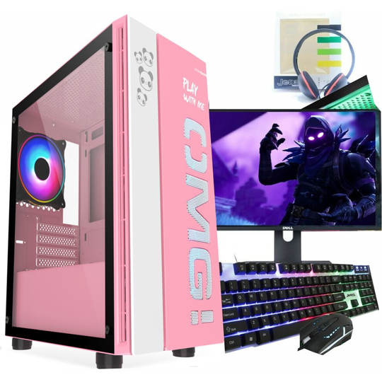 FAST Gaming Computer PC Bundle IntelCorei5 8GB 240GB SSD W10 2GB GT730