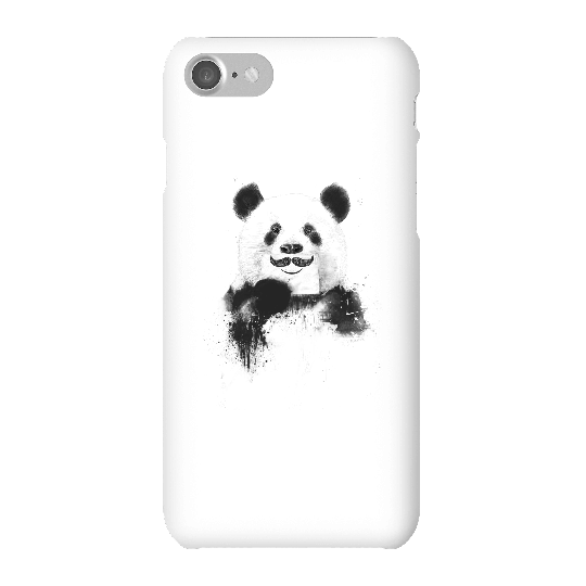 Balazs Solti Moustache And Panda Phone Case for iPhone and Android - iPhone 7 - Snap Case - Gloss