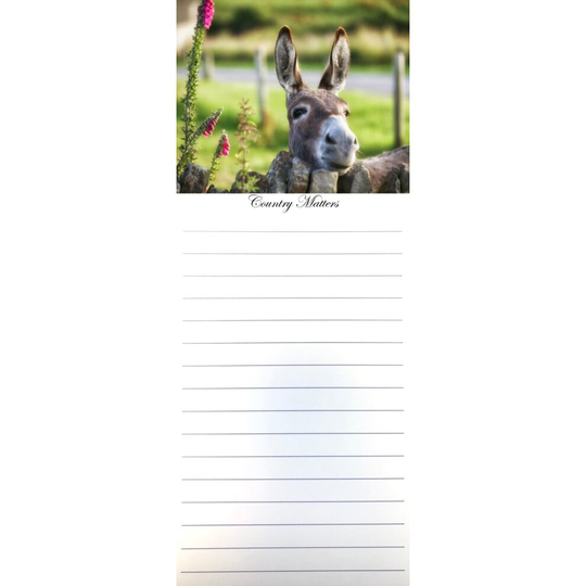 Donkey Magnetic Memo Pad