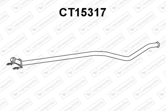 Exhaust Pipe CT15317 Veneporte CT15317
