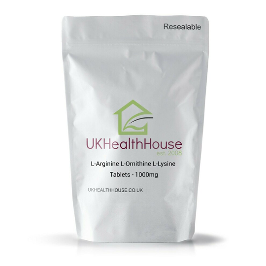 L-Arginine L-Ornithine L-Lysine - 1000mg x 30 - Extreme Muscle Mass