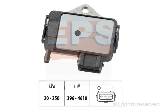 Air Pressure Sensor, height adaptation Made in Italy - OE Equivalent 1.993.016 EPS Facet 1993016