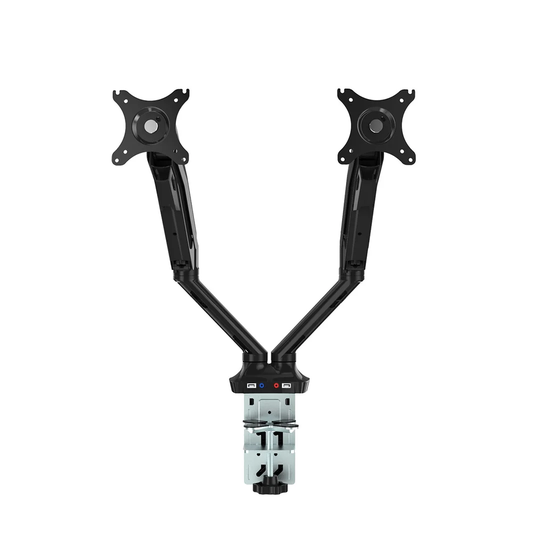 Champagne Articulating Arm Pole Mount for 30" LED