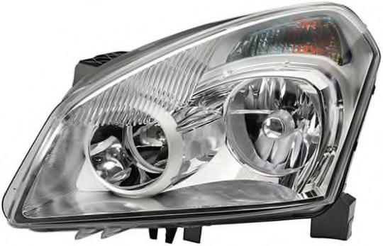 Headlight 1LF238042-141 by Hella Right