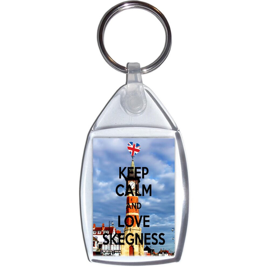 Keep Calm and Love Skegness - Keyring