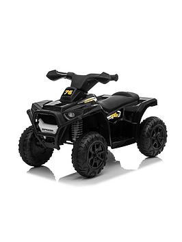 Electric Ride On Quad Bike - Black