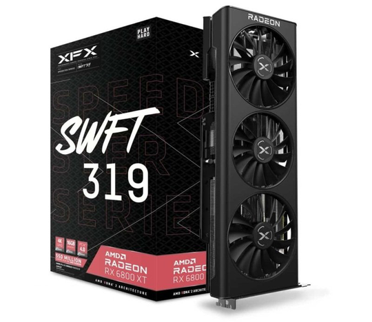 XFX Radeon RX 6800 XT 16GB SWFT 319 Graphics Card