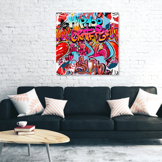 Wrapped Canvas Typography