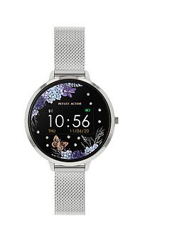 Reflex Active Series 03 Silver Ladies Smart Watch, Silver, Women