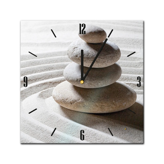 Glass clock - Relaxing