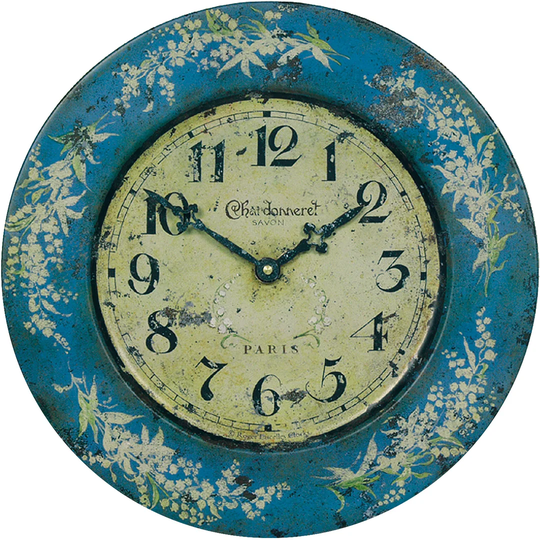 36cm Lily of the Valley Wall Clock