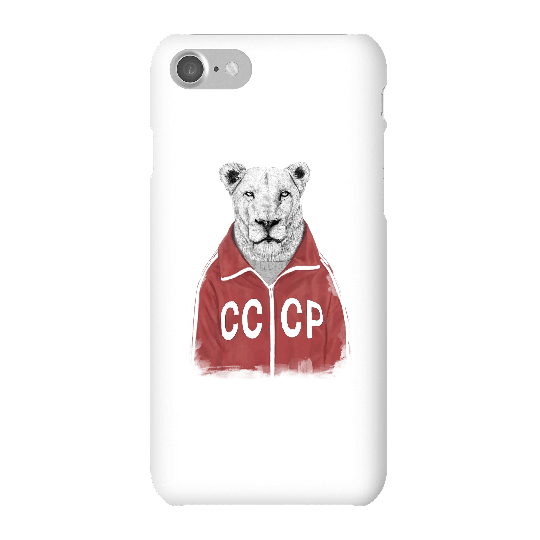 Balazs Solti CCCP Lion Phone Case for iPhone and Android - iPhone 7 - Snap Case - Matte