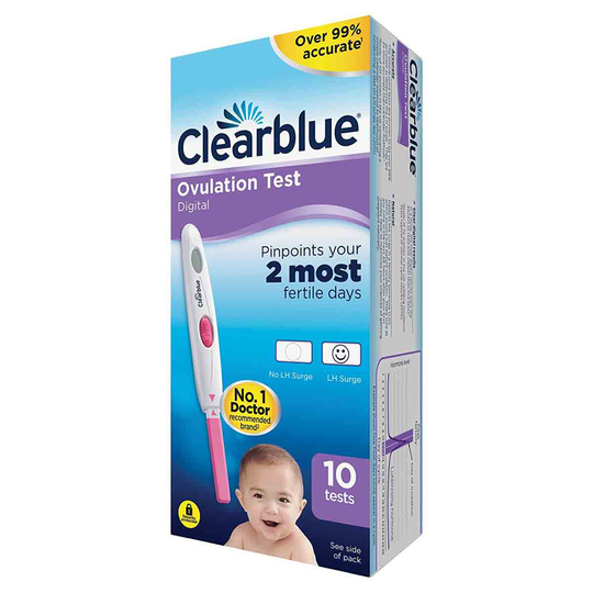 Clearblue Digital Ovulation Test Kit - 10 Tests