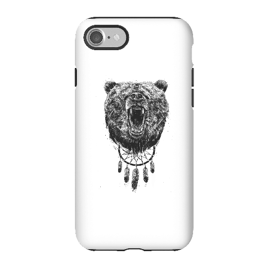 Balazs Solti Dreamcatcher Bear Phone Case for iPhone and Android - iPhone 7 - Tough Case - Gloss
