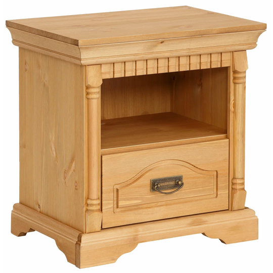 Feldkamp 1 Drawer Bedside Table