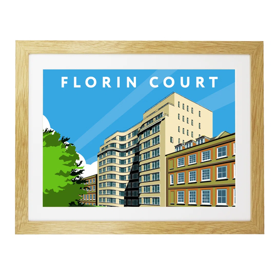 Florian Court by Richard O'Neil - Graphic Art Print on Paper