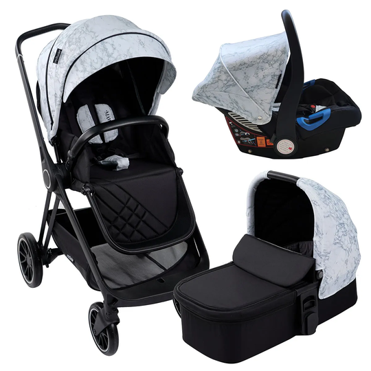 My Babiie MAWMA by Nicole "Snooki" Polizzi "Victoria" Travel System - Marble