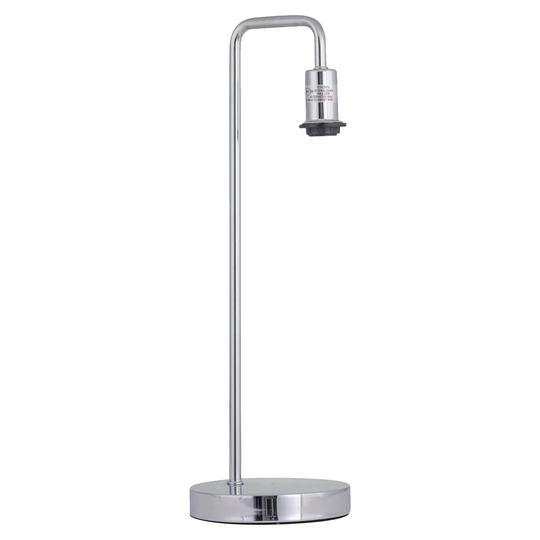 Sheard 46Cm Polished Chrome Table Lamp Base