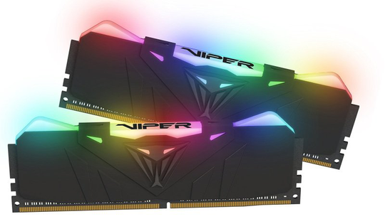 Patriot Viper RGB DDR4 3600 16GB (2x8GB) C18 Kit Gaming Memory