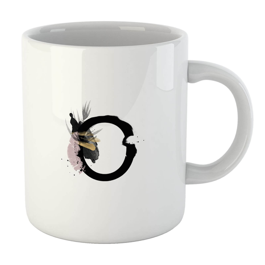 Wabi-Sabi Alphabet Mugs - O Mug