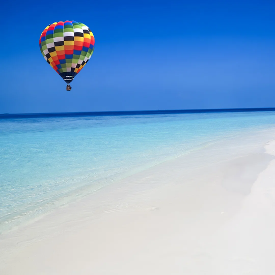 Hot Air Balloon - Wrapped Canvas Photograph