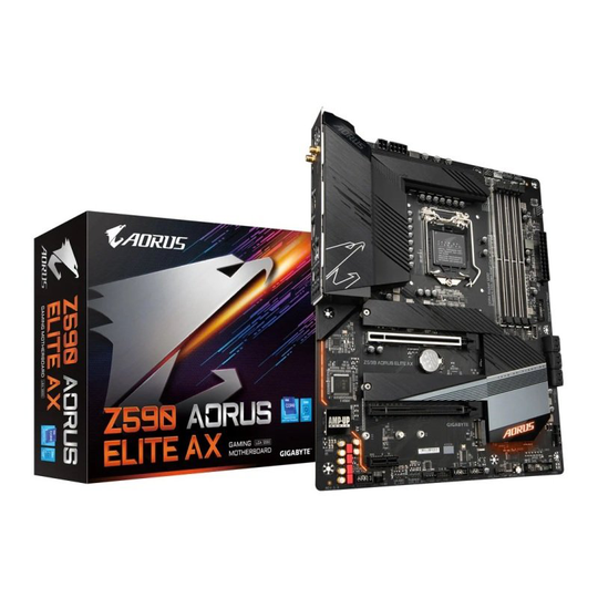 Gigabyte Intel Z590 AORUS ELITE AX ATX Motherboard