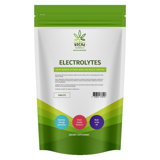 (60 Tablets) Electrolyte Tablets Hydration Salts Blend Pills