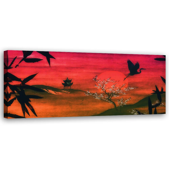 Canvas Print, Orange Landscapes 16957