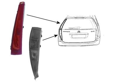 Tail Light LEFT 3127670105004 Origineel 3127670105004