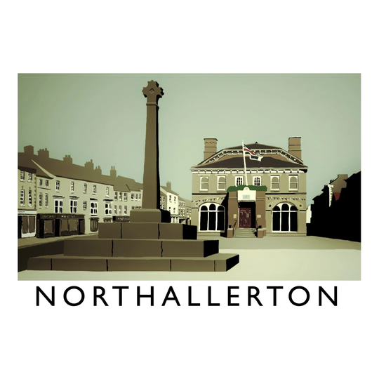 Northallerton 7 by Richard O'Neil - Graphic Art Print on Paper