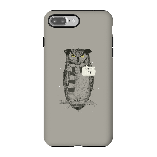 Balazs Solti It's Winter, Bitch! Phone Case for iPhone and Android - iPhone 7 Plus - Tough Case - Matte