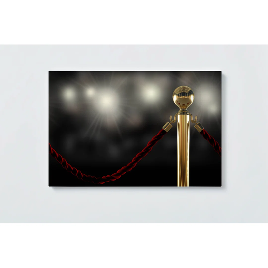 VIP Motif Magnetic Wall Mounted Cork Board