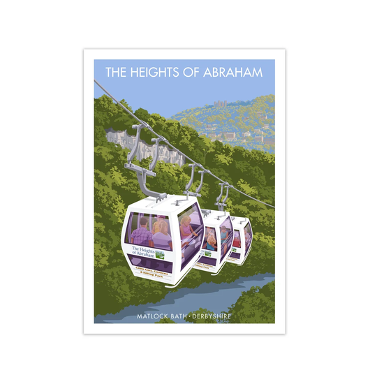 'Derbyshire Heights Of Abraham' Graphic Art