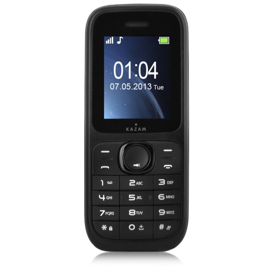 (O2, Black) Kazam Life B2 Single SIM |
