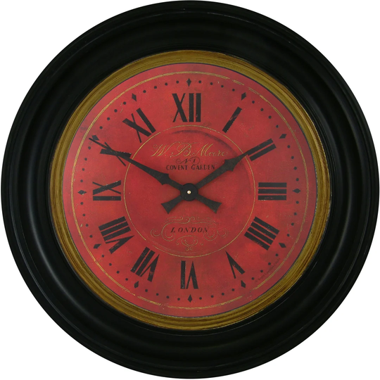 Framed Moore Dial 50cm Wall Clock