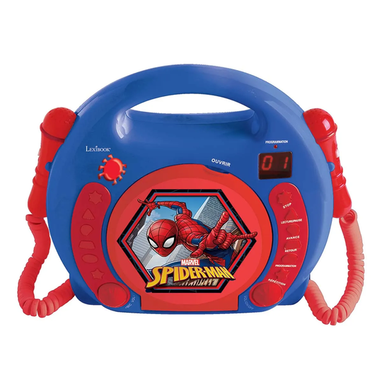 Lexibook Spider-man CD Player With Microphones