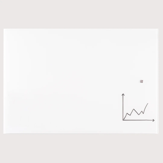 Magnetic Wall Mounted Glass Board