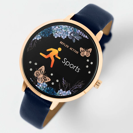 Reflex Active Series 3 Smart Watch With Colour Touch Screen Crown Navigation And Up To 7 Day Battery Life Blue