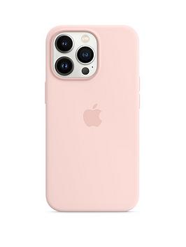 Apple Iphone 13 Pro Silicone Case With Magsafe &Ndash; Chalk Pink