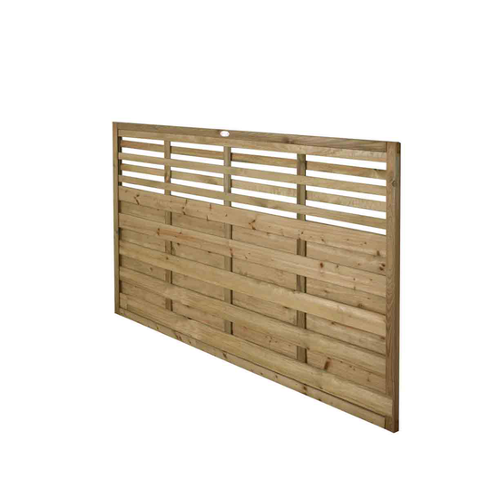 Forest Garden 3'11'' x 5'11'' (120 x 180cm) Pressure Treated Decorative Kyoto Fence Panel