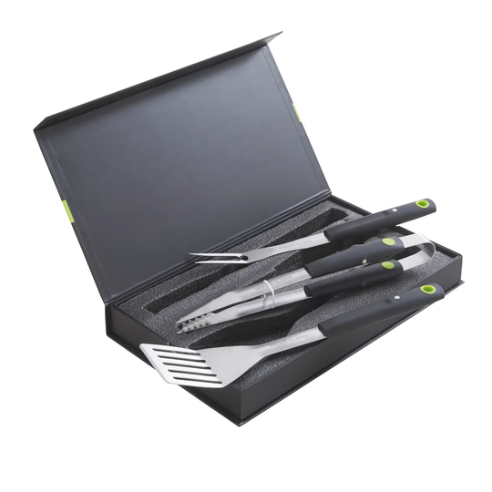 Accessory Magnet 3 Piece Barbecue Tool Set