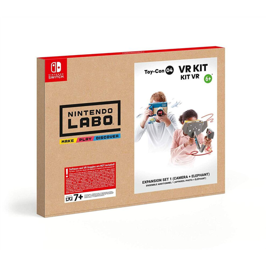 Nintendo Labo: Toy-Con 04 VR Kit Expansion Set 1 Camera & Elephant