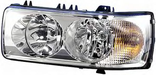 Headlight Halogen 1EJ247046-031 by Hella Left