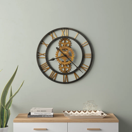 Oversized Crosby 76.2cm Wall Clock
